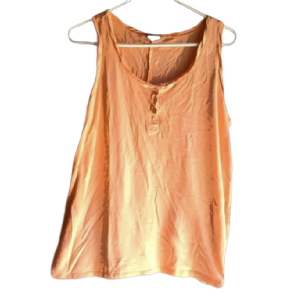 ( 264 ) Torrid, Sleeveless tank top t-shirt peach size 0